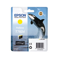 Epson T7604 Ink Ultra Chrome HD Ylw
