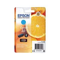 Epson 33 Inkjet Cartridge Cyan