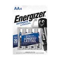 Energizer Ultimate AA Battery Pk4