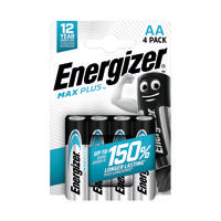 Energizer Max Plus AA Battery Pk4