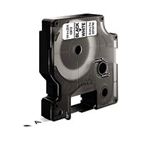 Dymo 1000/5000 Tape 6mmx7m Blk/Wht