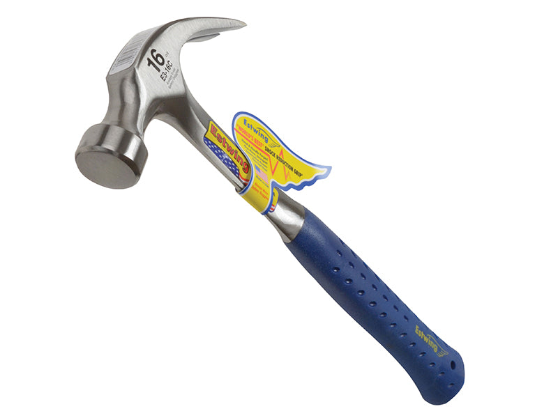 Estwing E3/16C E3/16C Curved Claw Hammer - Vinyl Grip 450g (16oz)