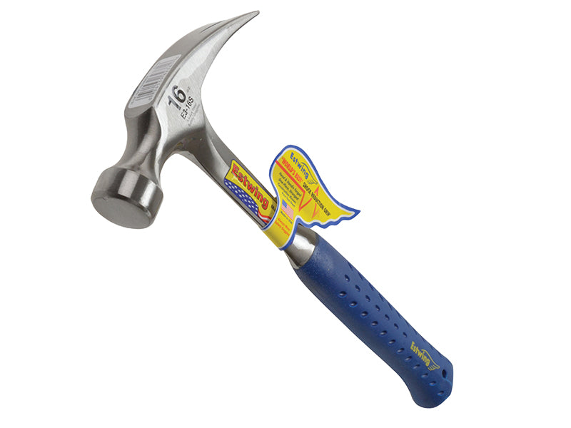 Estwing E3/16S E3/16S Straight Claw Hammer - Vinyl Grip 450g (16oz)