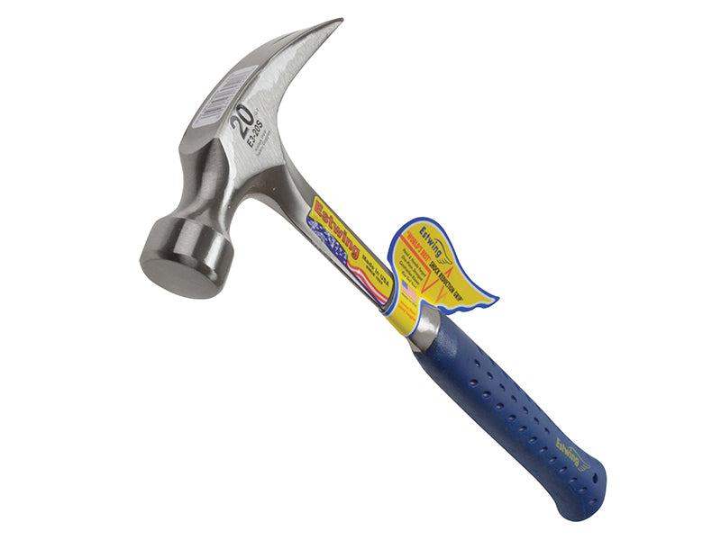 Estwing E3/20S E3/20S Straight Claw Hammer - Vinyl Grip 560g (20oz)