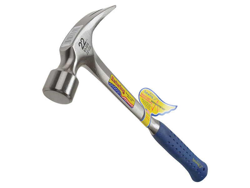 Estwing E3/22S E3/22S Straight Claw Framing Hammer - Vinyl Grip 616g (22oz)