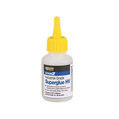 20g Everbuild Industrial Grade High Viscosity HV SuperGlue Super glue Adhesive