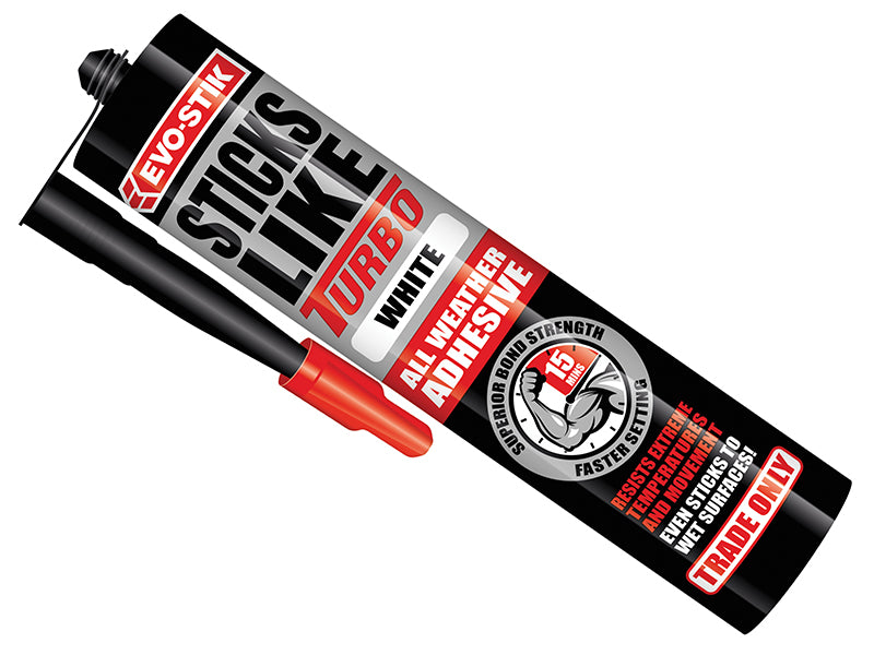EVO-STIK 30614238 Sticks Like Turbo White 290ml
