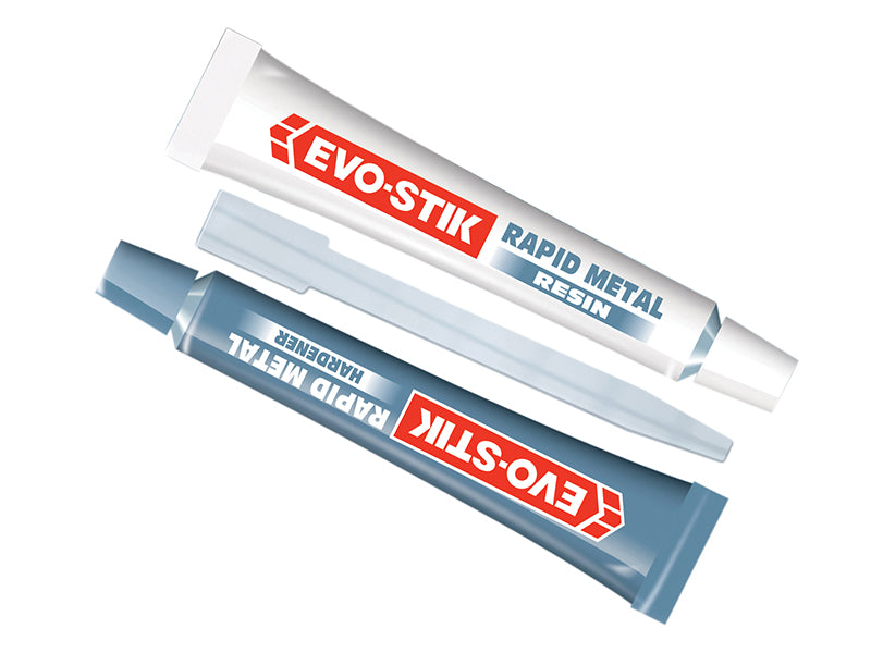 EVO-STIK 30613666 Epoxy Rapid Metal (5 Min.) 2 x 15ml Tubes