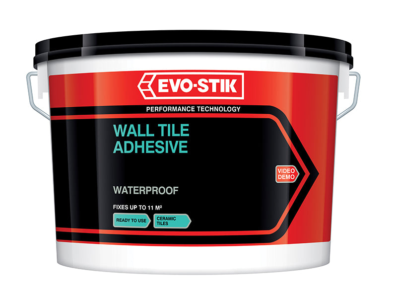 EVO-STIK 30811582 Waterproof Wall Tile Adhesive 1 litre