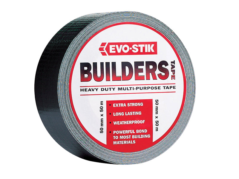 EVO-STIK 30603332 Roll Builder's Tape 50mm x 25m