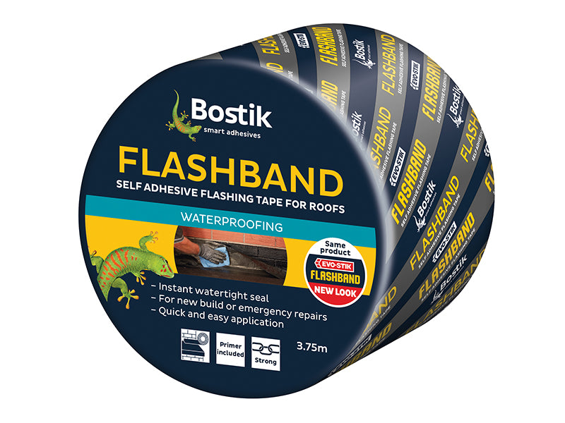 EVO-STIK 30812183 Flashband & Primer 225mm x 3.75m