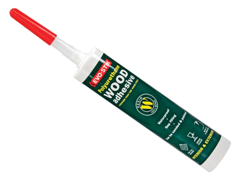 EVO-STIK 30813226 PU Waterproof Wood Adhesive 310ml