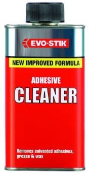Evo-stik 250ml Adhesive Cleaner Remover Wet dry or set Glues