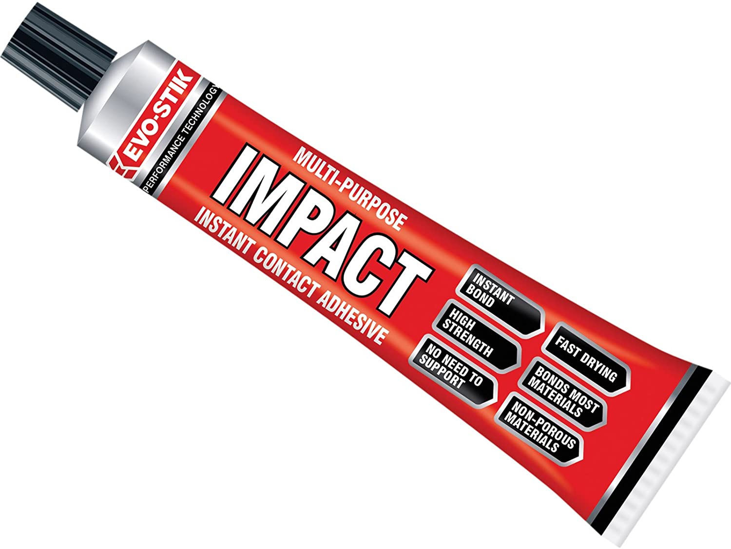 Evo-stik Impact Adhesive 65g Multi Purpose Instant Contact Glue evostik
