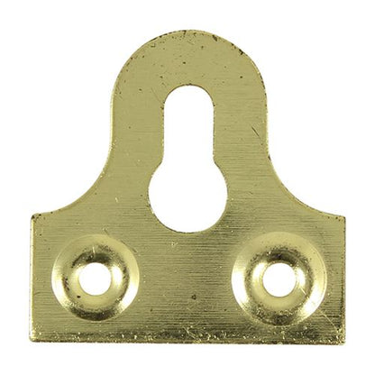TIMCO Mirror Plate - Slotted 38mm Pack 4