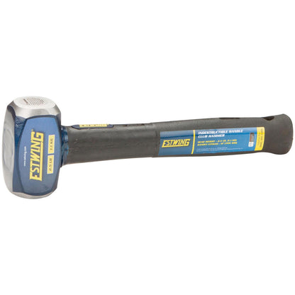 31321 Estwing Estwing ECH-212X Indestructible Shaft Club Hammer, 1.1kg/2.5lb, 300mm Club Hammers Professional Trade DIY Workshop Garage Use