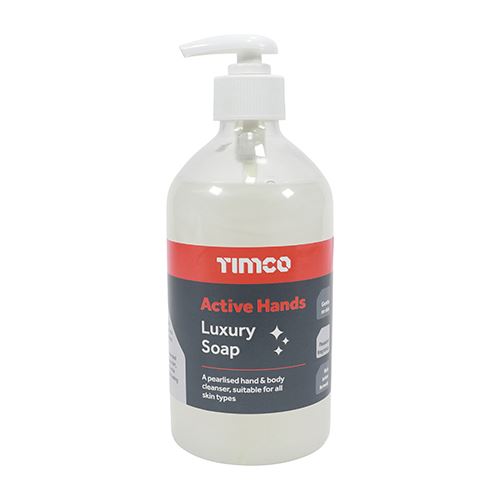 TIMCO Active Hands Luxury Soap 500ml Pack 1