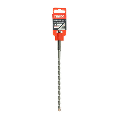 TIMCO Pro SDS Plus Hammer Bits (PGM) 7.0 x 210 Pack 1