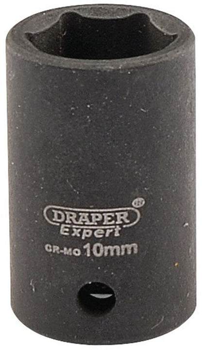 Draper 10MM IMPACT SOCKET 1/4DR 05014 1/4" Sq. Dr. Draper Expert HI-TORQÂ® Metric Impact Sockets
