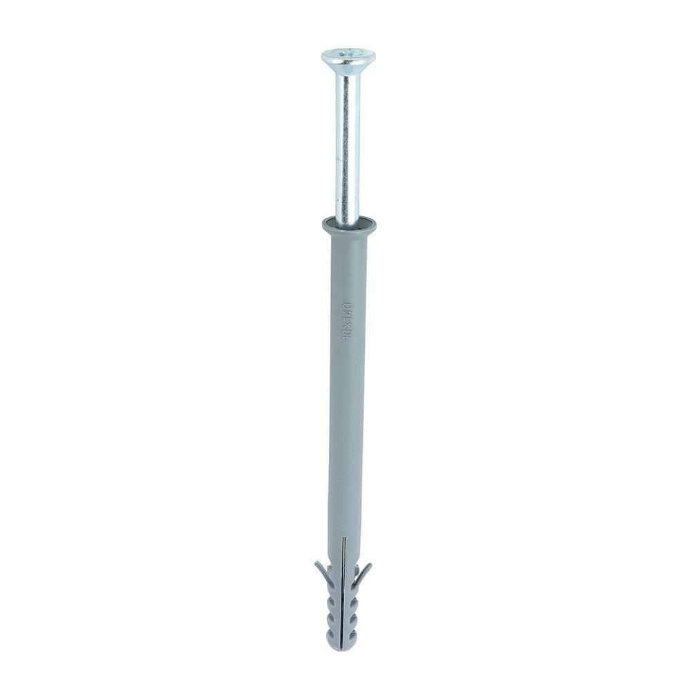 TIMCO Nylon Frame Fixing Zinc 10.0 x 140 Pack 100