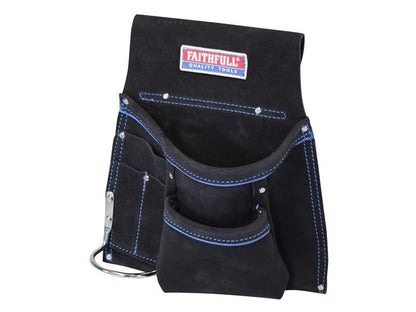 Faithfull FAISTNP2B Single Tool & Nail Pouch FAISTNP2B |