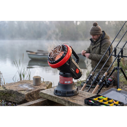 Sealey LP11 Space Warmer Portable Propane Heater and Stove 4,000Btu/hr | 4,000Btu/hr (1.2kW), Tip-Over Switch, Adjustable