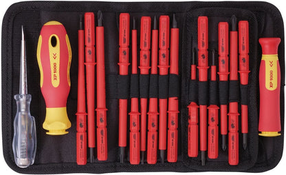 Draper 18PC INTERCHANGEABLE INSUL S/D 05776 VDE Interchangeable Blade Screwdriver Set (18 Piece)