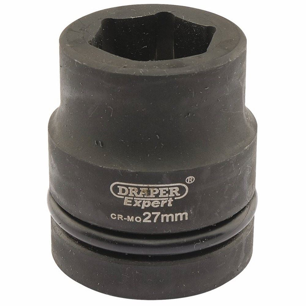 Draper 27MM IMPACT SOCKET 1DR 05108 HI-TORQÂ® Metric Impact Sockets, 1" Sq. Dr.