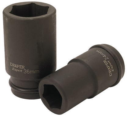 Draper 24MM IMP.DEEP SCKET 3/4DR 71883 3/4" Sq. Dr. Draper Expert HI-TORQÂ® Metric Deep Impact Sockets