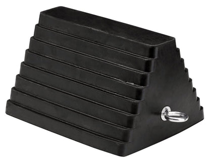 Draper RUBBER WHEEL CHOCKS - SINGLE Rubber Wheel Chock, 10 Tonne