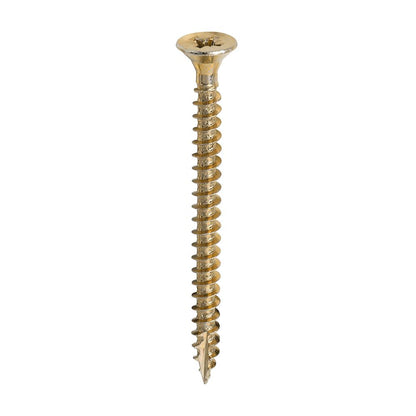 TIMCO Classic Screw PZ2 CSK ZYP 4.5 x 55 Gold Pack 200
