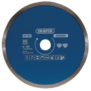 DRAPER 99780 - Continuous Diamond Blade (180mm)
