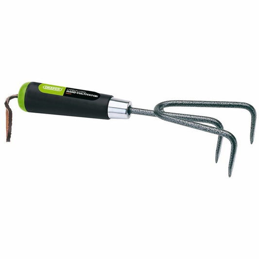 Draper CARBON STEEL HD.HAND CULTIVATR 88809 Carbon Steel Heavy Duty Hand Cultivator