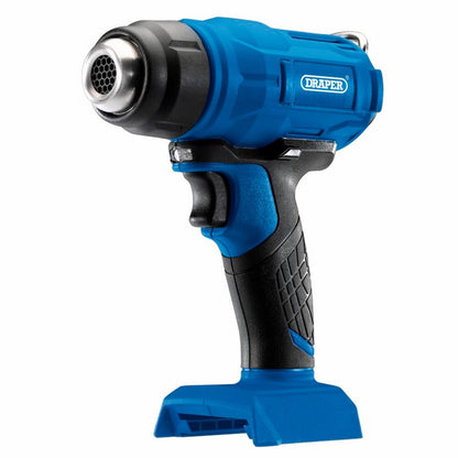 55796 Draper D20 20V Heat Gun (Sold Bare) D20HG550 D20 20V Cordless Power Tools Professional Trade DIY Workshop Garage Use