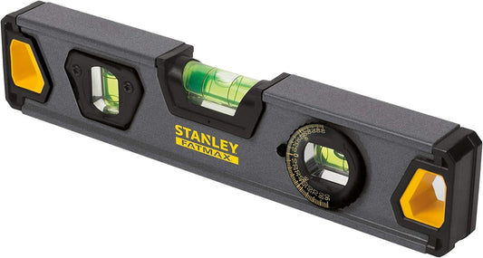 Stanley FatMax PRO Box Torpedo Level 230mm Magnetic Heavy Duty Spirit Level