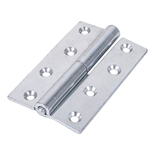 TIMCO Lift Off Hinge RIGHT Zinc 101 x 63 Silver Pack 2