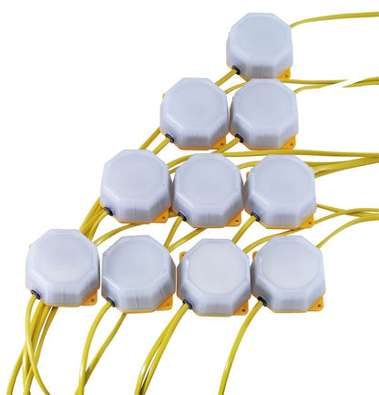 Draper 10X4W LED FESTOON STRING 90094 90094 SMD LED Festoon String Lights, 4W, 3,800 Lumens, 22m, (Set of 10)