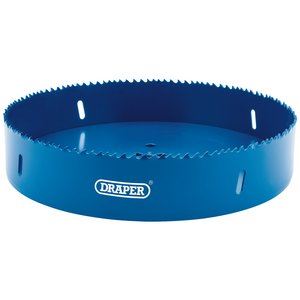 34780 Draper HSS Bi-metal Holesaw Blade, 210mm HSP Holesaws Professional Trade DIY Workshop Garage Use