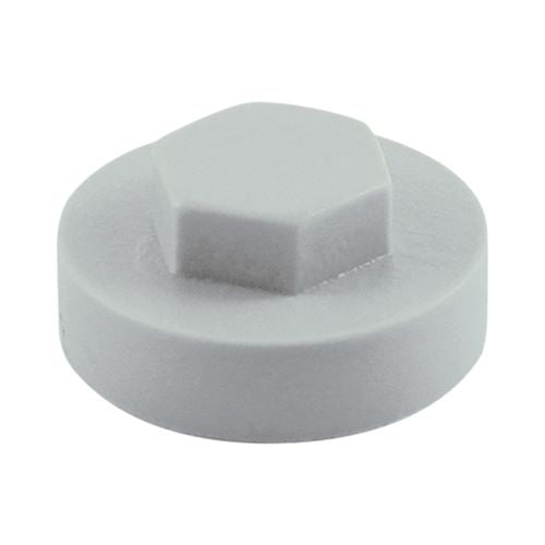 TIMCO Hex Cover Cap - Oyster 19mm Pack 1000