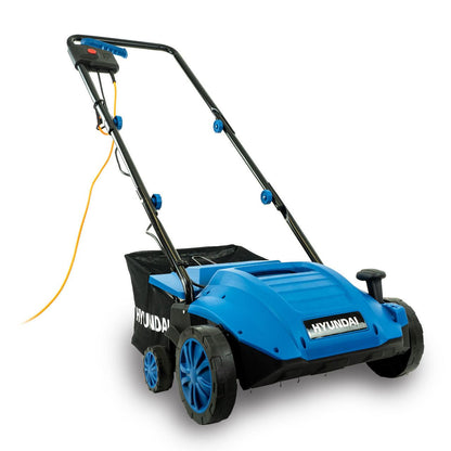 Hyundai HYSC1532E Electric Lawn Scarifier 1500W 230V 32cm Lawn Aerator Lawn Rake