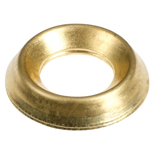 TIMCO Surface Screw Cup - E/Brass To fit 10 Gauge Screws Pack 50