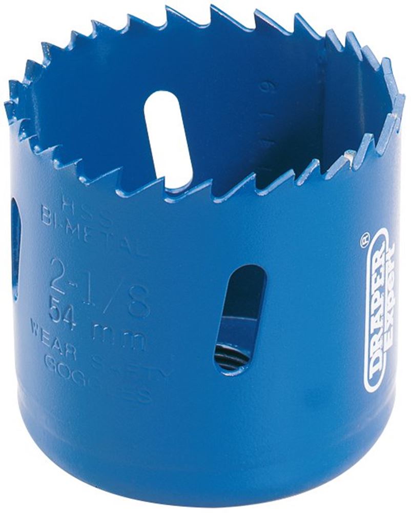 DRAPER 41082 - HSS Bi-metal Holesaw Blade, 54mm