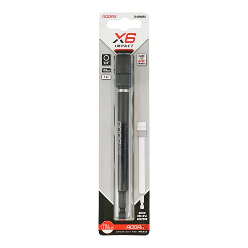 TIMCO X6 Impact QuickRelease Adaptor 150mm Pack 1
