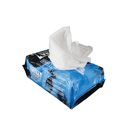 UltraGrime PRO Multiuse Wet Wipes XXL 100 Pack Heavy Duty Cleaning Wipes