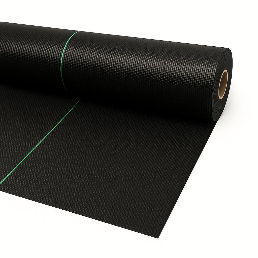 Yuzet Heavy Duty Weed Control Ground Cover Membrane Landscape Fabric - 1m / 2m / 3m / 4m / 5m Widths