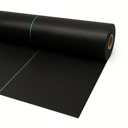 Yuzet Heavy Duty Weed Control Ground Cover Membrane Landscape Fabric - 1m / 2m / 3m / 4m / 5m Widths