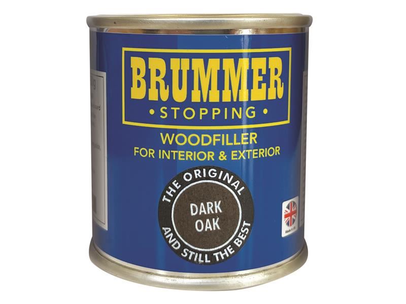 BRU Wood Filler Dark Oak 250g
