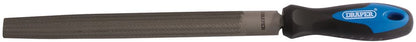 Draper 250MM H/ROUND FILE&HANDLE 00010 Soft Grip Engineer's Files and Rasps