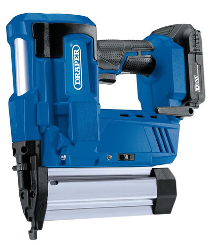 Draper D20 NAILER/STAPLER SET 00646 D20 20V Nailer/Stapler, 1 x 2.0Ah Battery, 1 x Charger