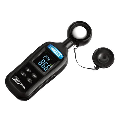 Draper DIGITAL LIGHT LEVEL METER 12443 12443 Handheld Digital Light Level Meter, 0-200KLux and -20 to +70Â°C